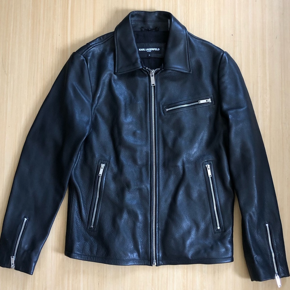 Karl Lagerfeld  Leather Jacket